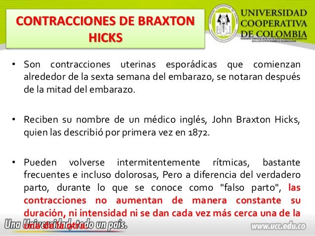Contracciones de Braxton Hicks